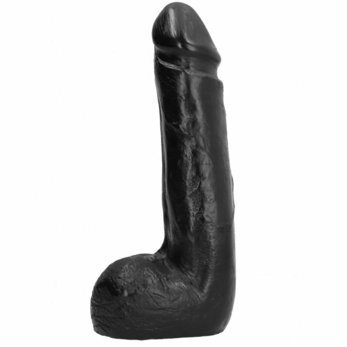 Soft Black Dildo 20 cm