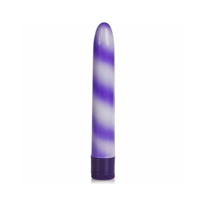 Candy cane massager purple
