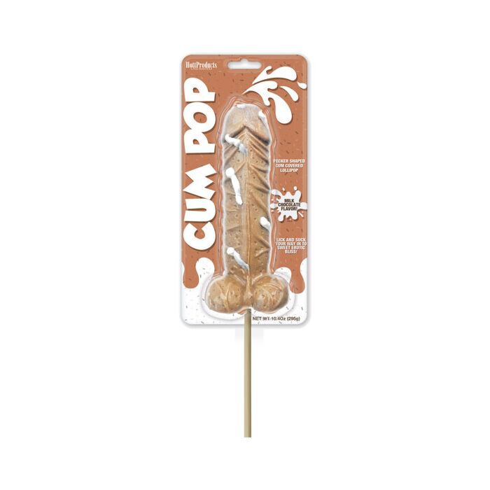 Cum pops - white chocolate penis lollipop