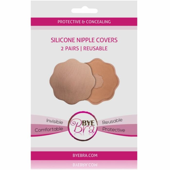 Bye-bra silicone nipple covers