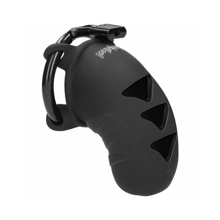 Model 07 - chastity - 3.1 inch - silicone cock cage - black