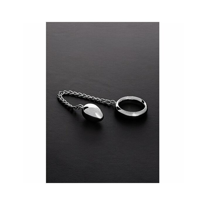 Donut c-ring anal egg (55/55mm) with chain