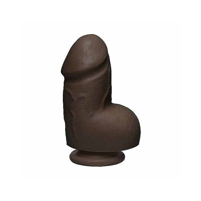Fat d - 6 inch with balls - ultraskyn - chocolate