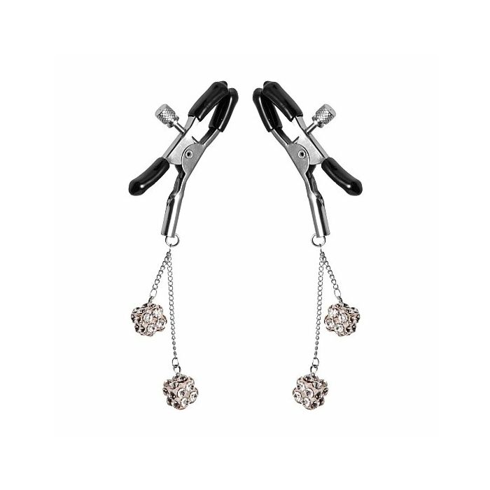 Ornament adjustable nipple clamps