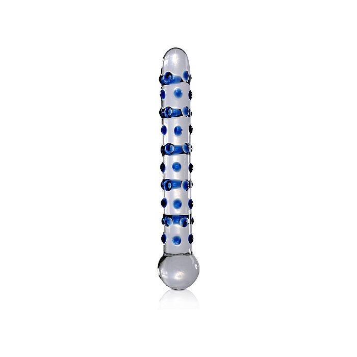 Icicles number 50 hand blown glass massager.
