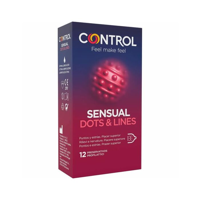 Sensual Dots&Lines Condoms