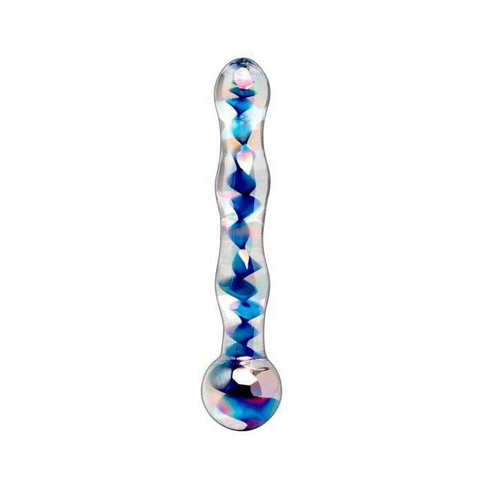 Icicles number 8 hand blown glass massager