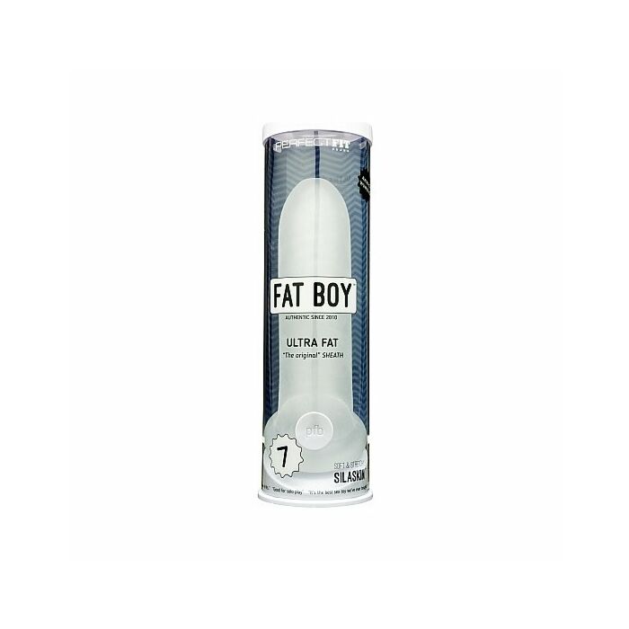 Fat boy original ultra fat 7,5 inch - clear