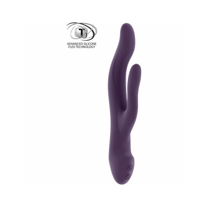 Keira vibrator clit stimulation purple