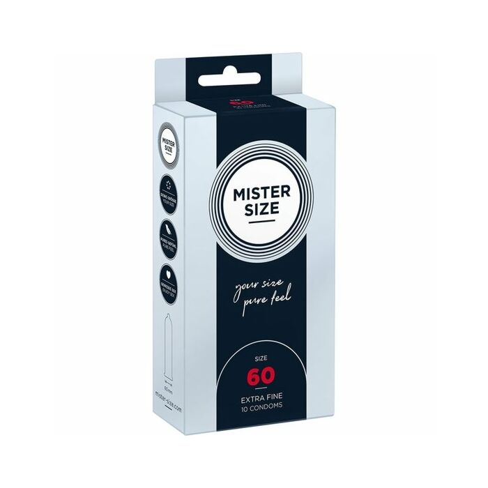 Mister size 60 (10 pack) - extrafinos