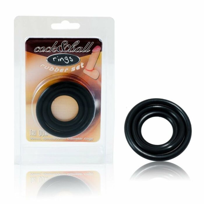 Cock ring ball rubber set