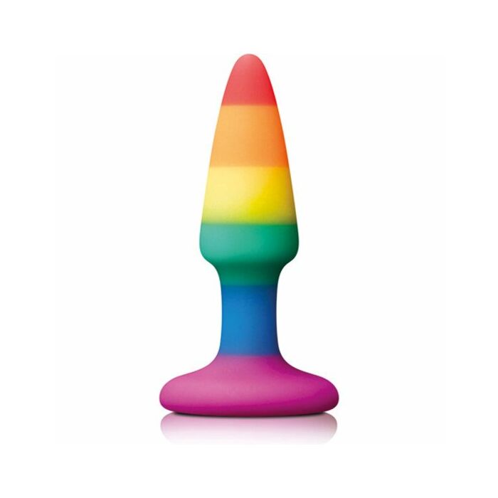 Pleasure plug rainbow mini