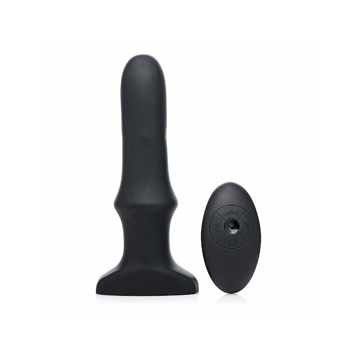 Pp swell 2.0 inflatable vibrating plug - black