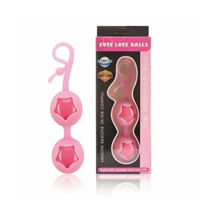 Cute love balls pink