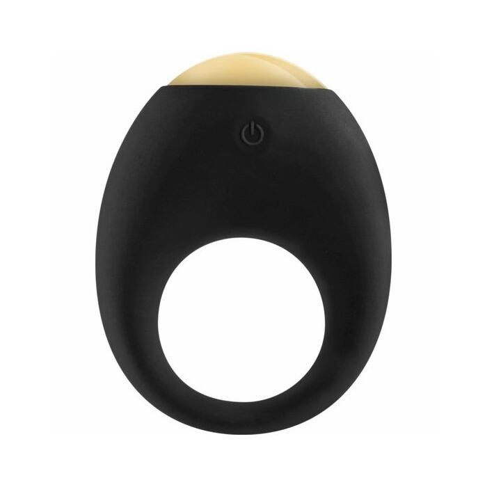 Eclipse vibrating cock ring black