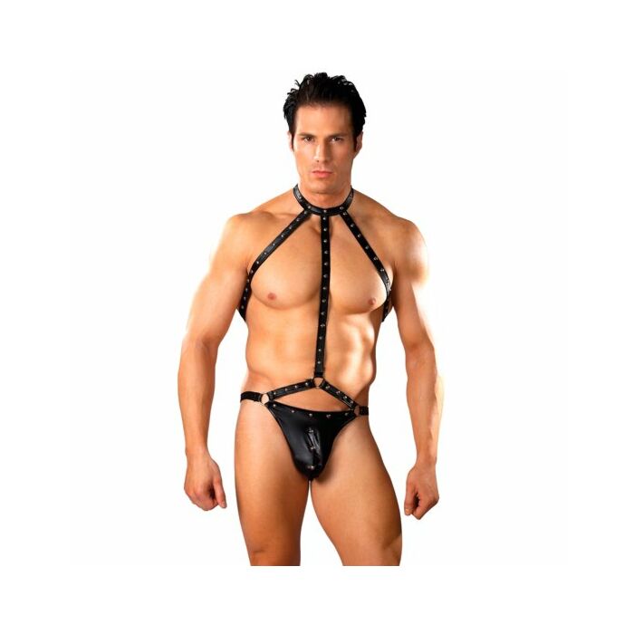 Male power fetish gladiator black