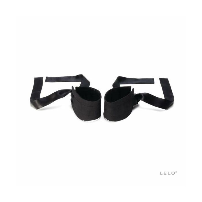 Lelo etherea silk cuffs black