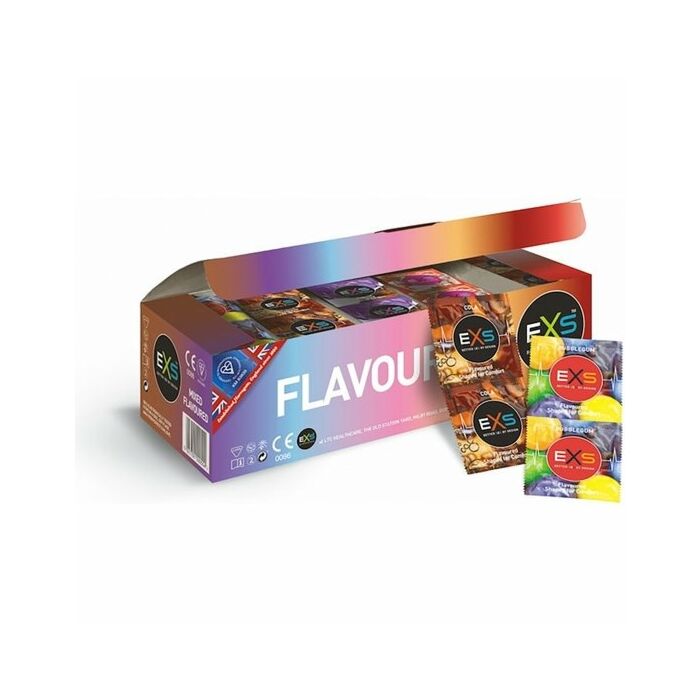 Exs mixed flavours - sabores - 144 pack