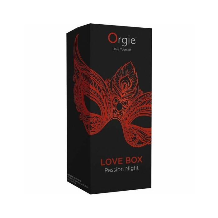 Orgie love box passion night kissable gel warming effect for clit