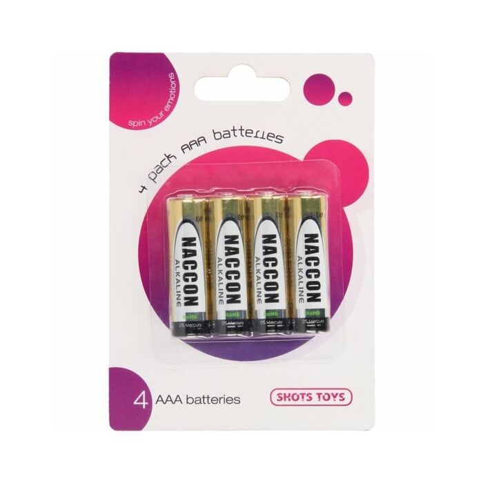 4 pack aaa batteries
