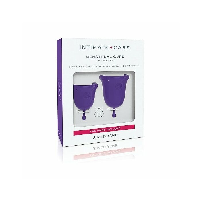 Jimmyjane intimate care menstrual cups  purple