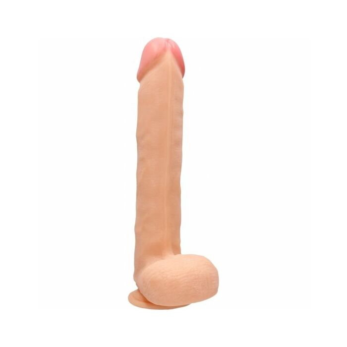 Realistic cock - with scrotum - 15 inch - skin