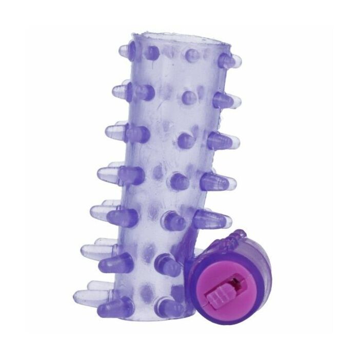 Casual ring vibrating sleeve purple