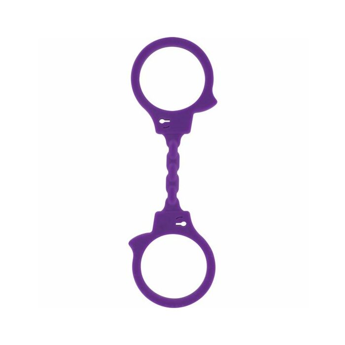 Stretchy fun cuffs purple