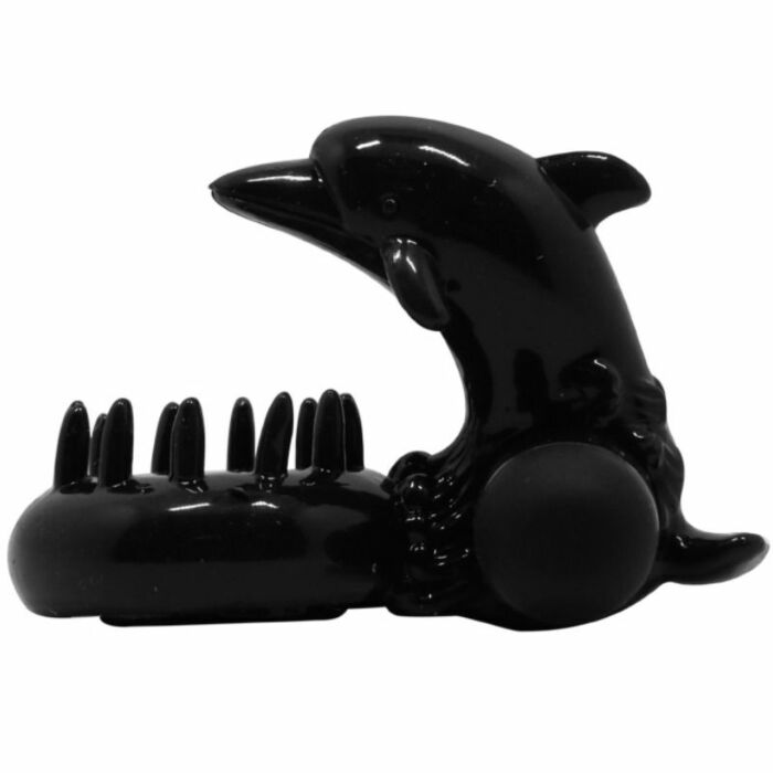 Dance sweet ring ring with dolphin clitoral stimulator