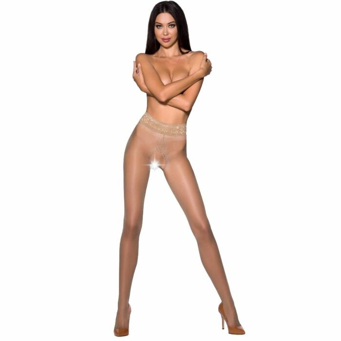 Passion woman tiopen 001 beige stockings size 3/4