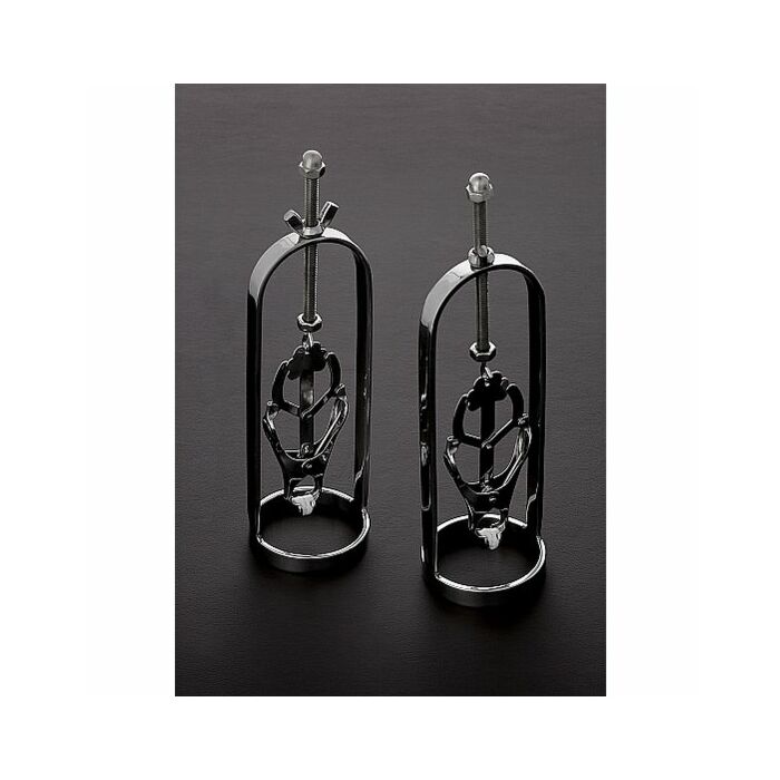 Tit tuggers with clover clamp (pair)