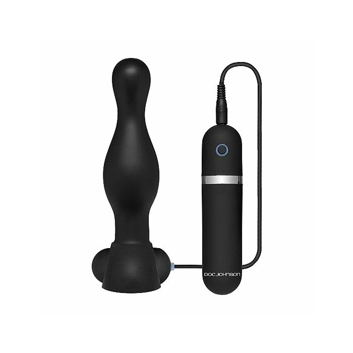 The delight vibrating plug black