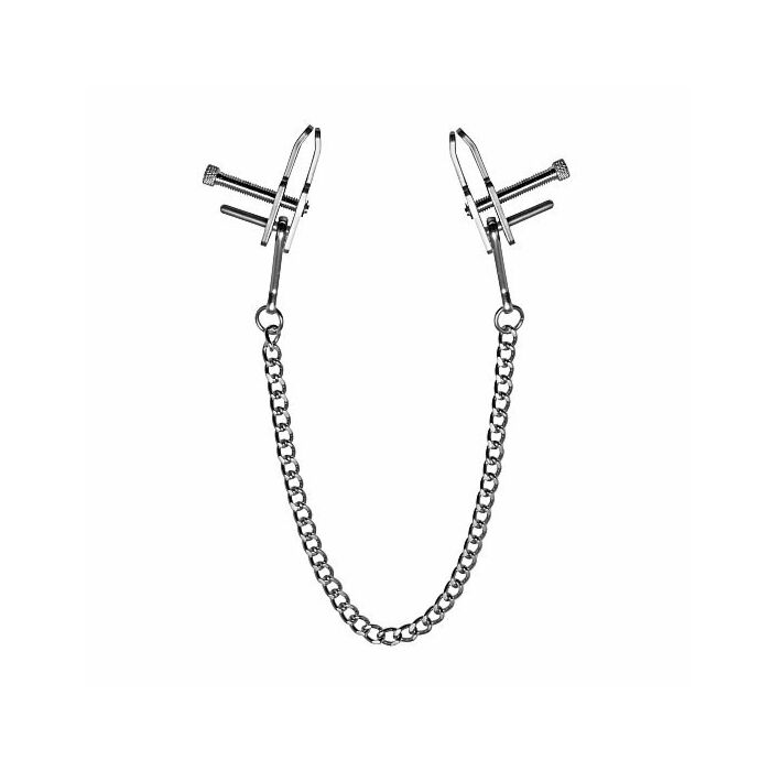 Kneel - nose to genitals clamps