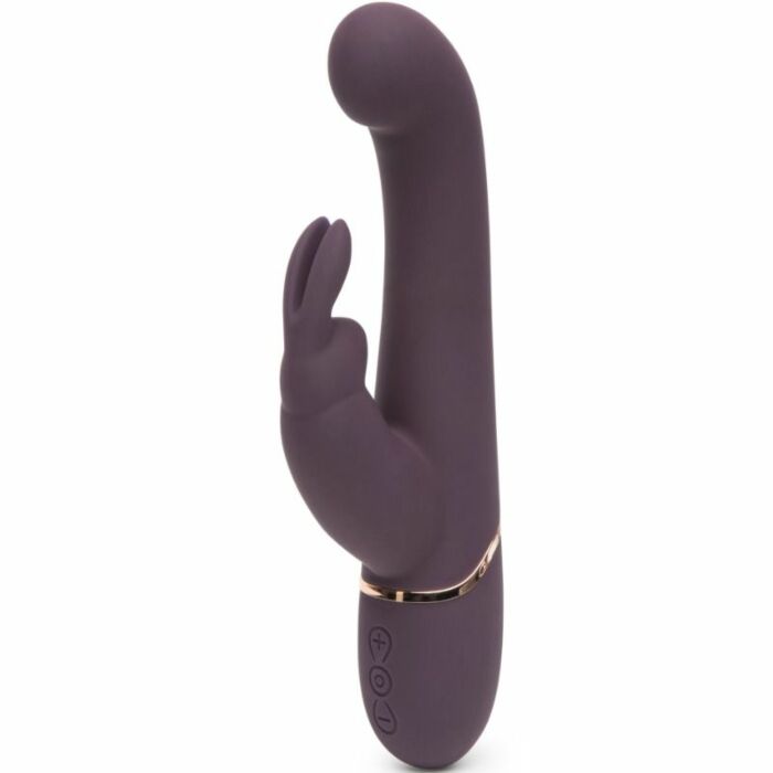 Fifty shades freed come to bed rechargeable slimline rabbit vibrator
