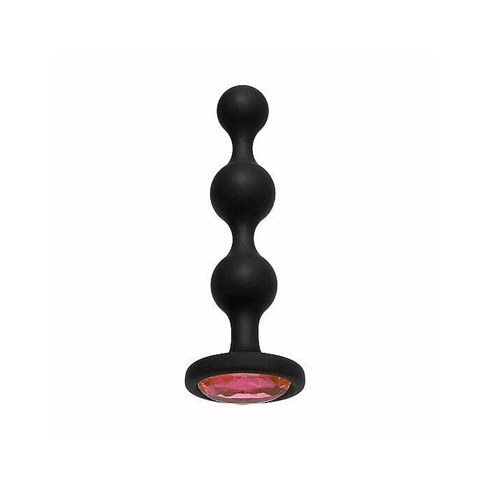 Booty bling - wearable silicone beads - pink