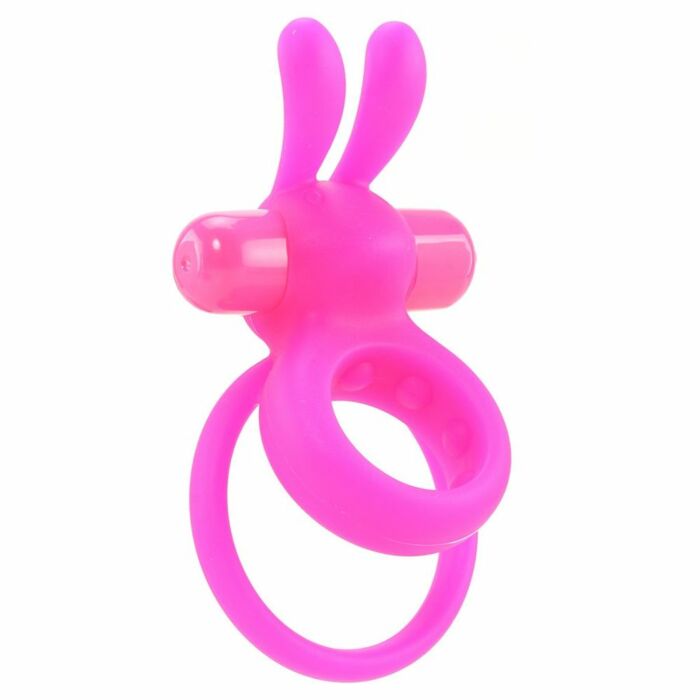 Screaming or ohare pink rabbit double ring