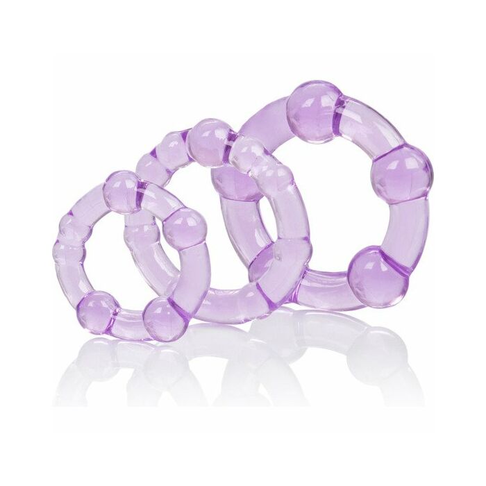 Island rings purple
