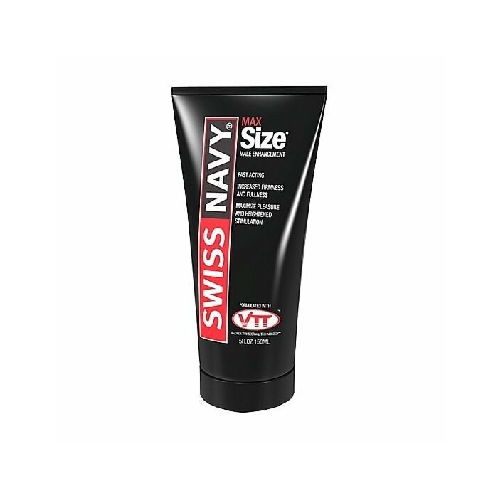 Swiss navy maxsize cream tube 150ml