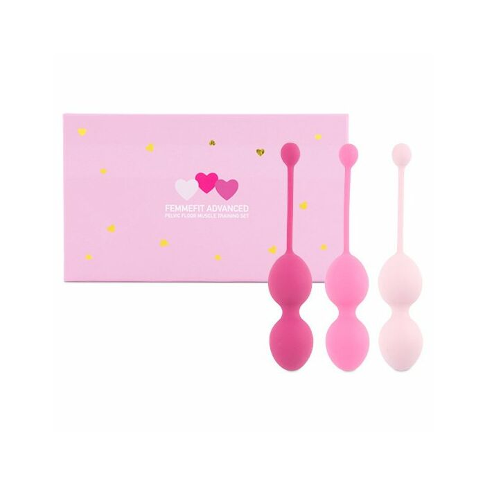 Feelztoys - femmefit advanced pelvic muscle training set 3 pcs