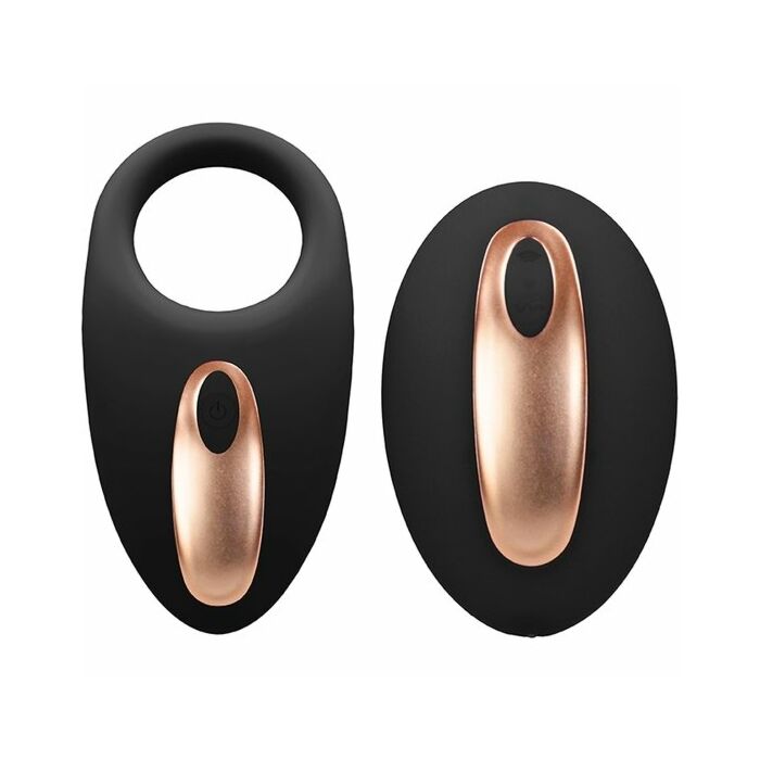 Dual vibrating toy poise black