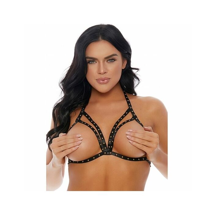 Stud magnet bra gold