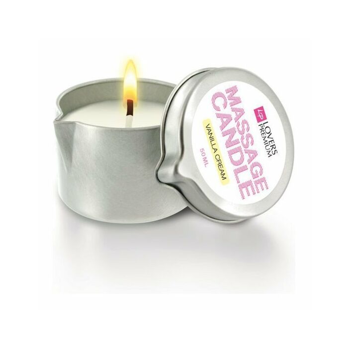 Loverspremium - massage candle vanilla cream
