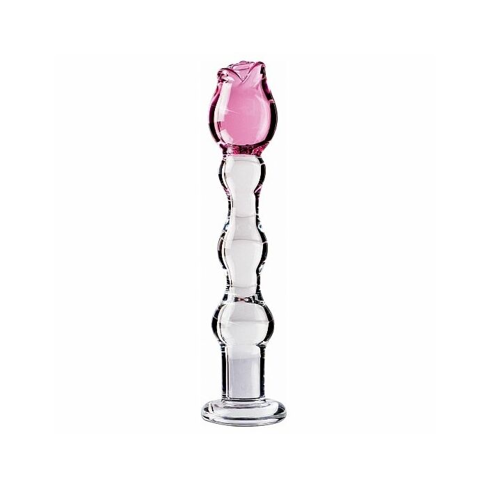 Icicles number 12 hand blown glass massager
