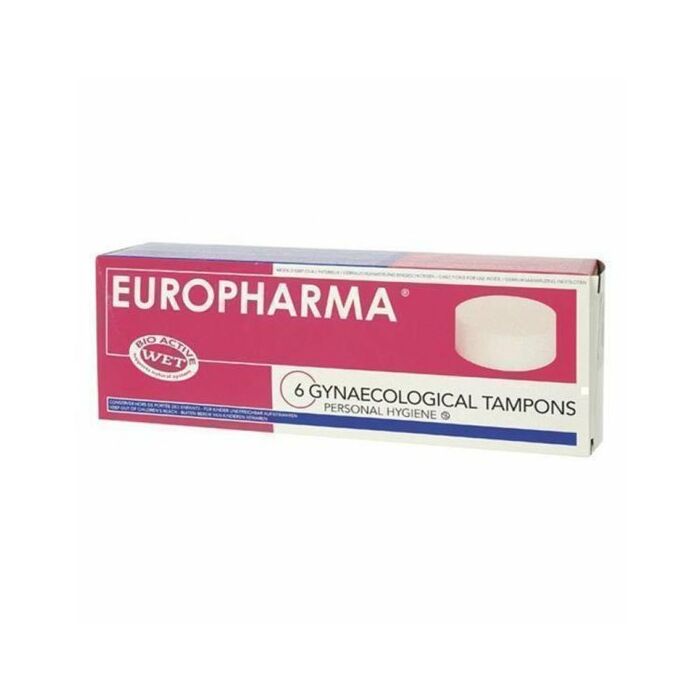 Europharma gynaecological tampons (6 unid)