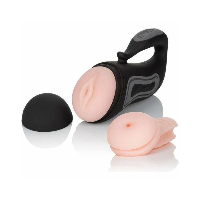 Rechargeable grip-n-stroke