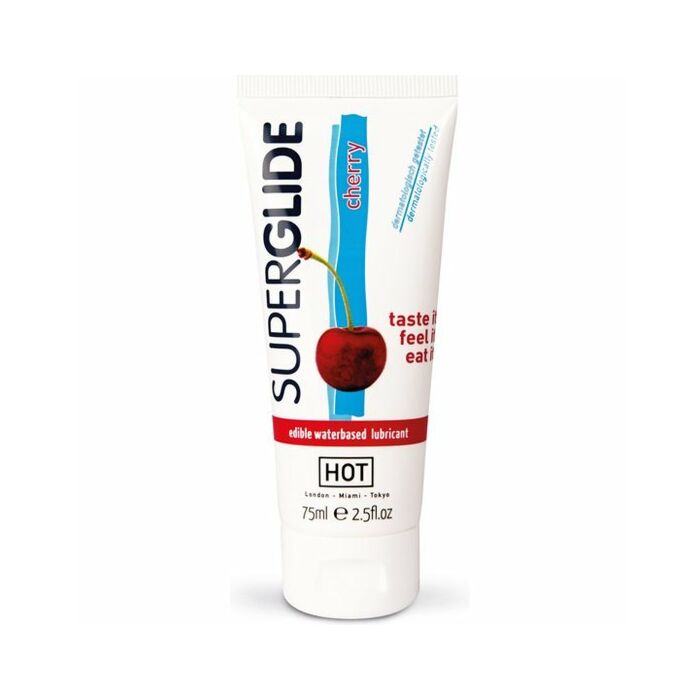 Hot superglide edible lubricant cherry