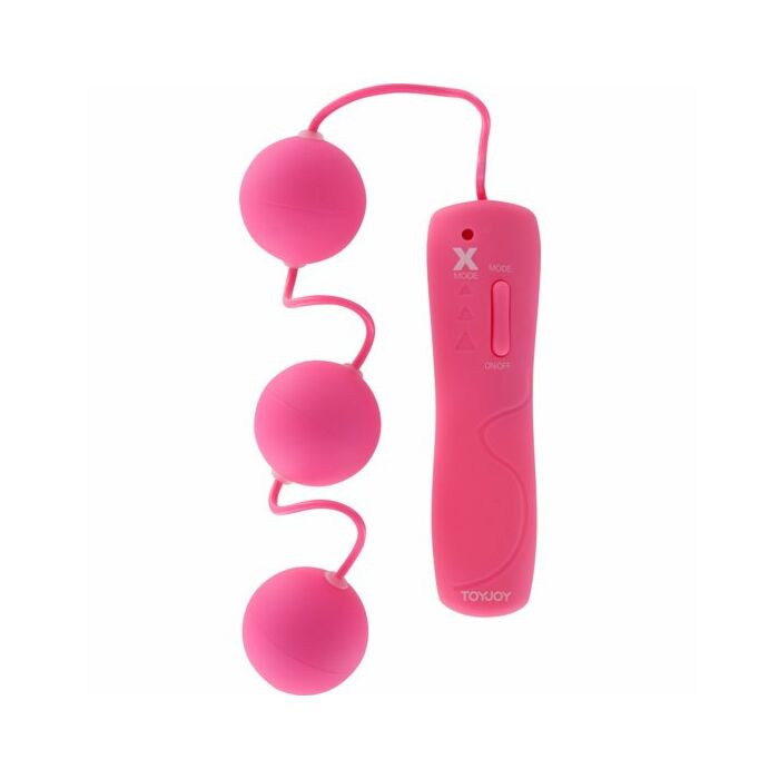 Funky triple power balls pink