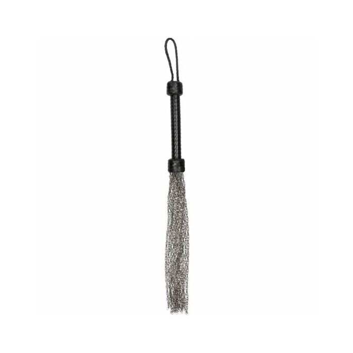 Metal chain flogger black