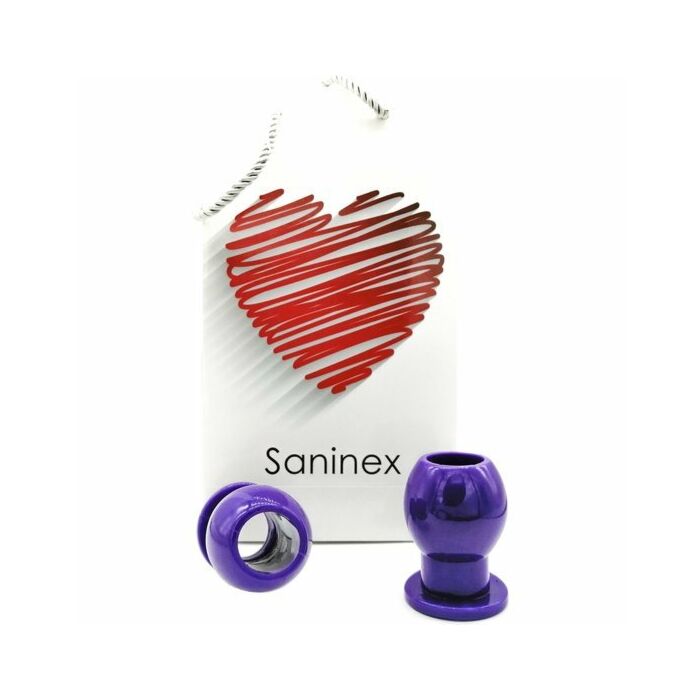 Saninex liaison plug orgasmic tunner purple