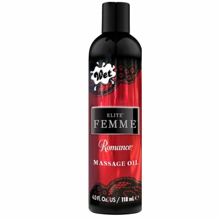Wet elite femme massage and bath oil romance 118 ml